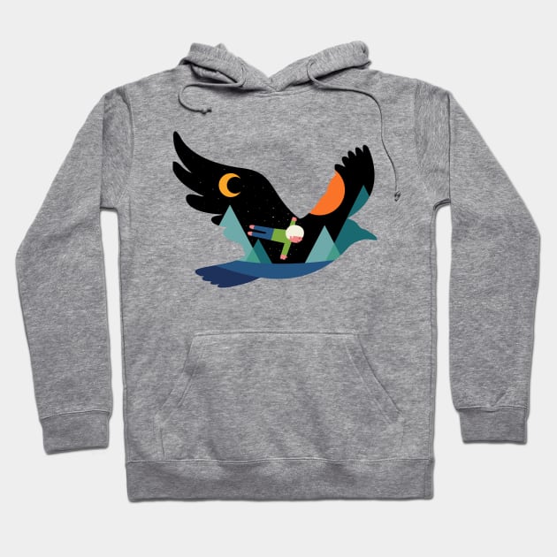 I Believe I Can Fly Hoodie by AndyWestface